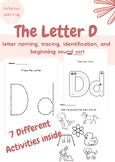 Learning the Letter D - Letter Identification - Beginning 