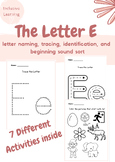 Learning the Letter E - Letter Identification - Beginning 