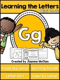 Learning the Letter G Mini Book