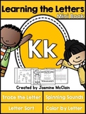 Learning the Letter K Mini Book