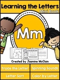 Learning the Letter M Mini Book