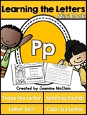 Learning the Letter P Mini Book
