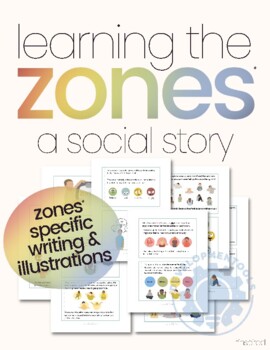 Preview of Learning the Zones: A Social Story for Learning about Emotions + Self Regulation