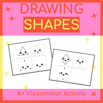 Learning to Draw Shapes Set #2 - Triangle and Diamond by Stephanie ...