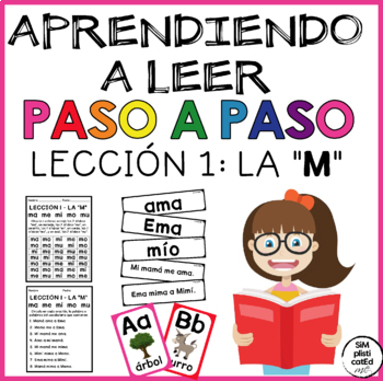 Preview of Learning to Read in Spanish | Aprendiendo a Leer y Escribir | 1 FREE