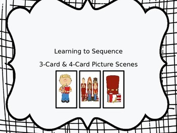 Preview of Learning to Sequence: Three and Four Card Picture Scenes