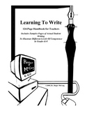 Learning To Write (Entire School)