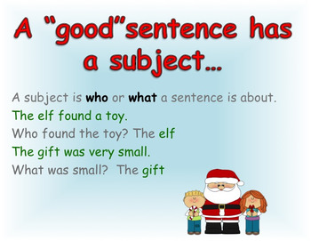 how to write a good sentence