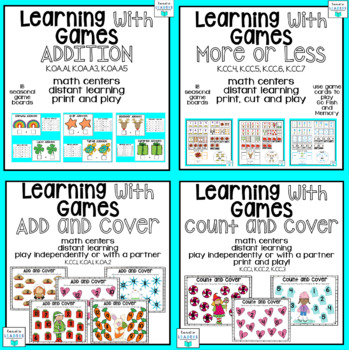 Preview of Learning with Games Math Bundle