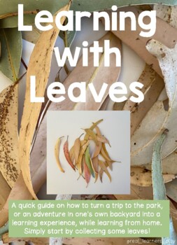 Preview of Learning with Leaves