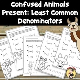 Least Common Denominator Worksheets