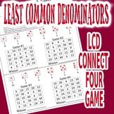 Least Common Denominators (LCD) Connect Four Game