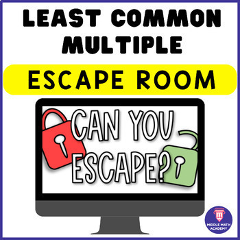 Preview of Least Common Multiple | Digital Escape Room: Self-Checking Game