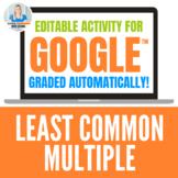Least Common Multiple LCM Digital Activity for Google™