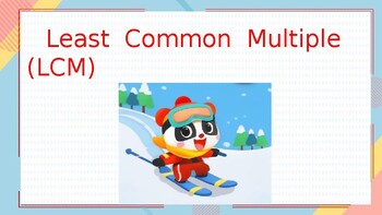 Preview of Least Common Multiple (LCM) explanation (ppt)