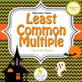 Least Common Multiple Review Sheet - Halloween Themed