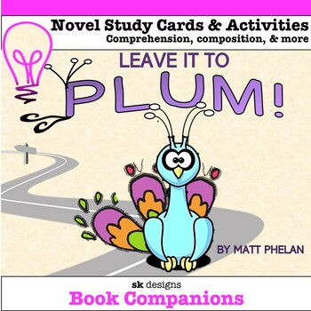 Preview of Leave It to Plum by Matt Phelan Novel Study Google Slides™ Compatible