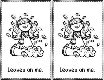 Leaves (A Pocket Chart Activity and Emergent Reader Student Book)