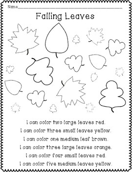 Fall Leaves Activites for Math and Science by Heather J | TpT