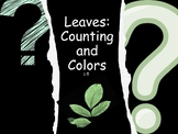 Leaves: Counting and Colors K-1 (secular version)