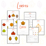 Leaves Nature Journal - Printable Book - Fall Science Activity