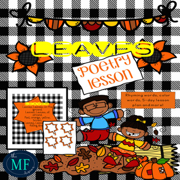 Preview of Leaves Poem and Poetry Lesson