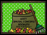 Leaves Spatial Concept Booklets for Speech Therapy