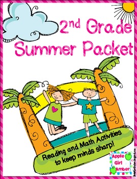Preview of Leaving 1st Grade and ready for 2nd Grade Summer Packet