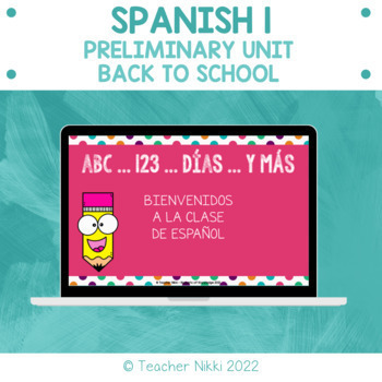 Preview of Leccion Preliminar - Spanish 1 Beginning of the Year Unit - Preliminary Bundle