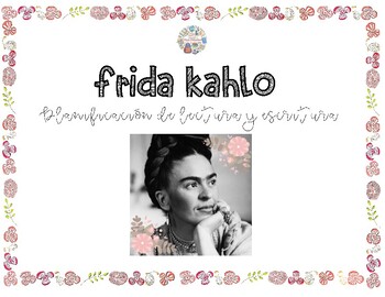 Preview of Lección de Frida Kahlo conectada al enfoque Global de la Educación.