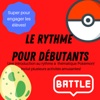Preview of Leçon à Thématique Jeu Vidéo - Rythme pour Débutants