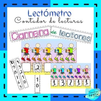 Preview of Lectómetro: Carrera de lectores