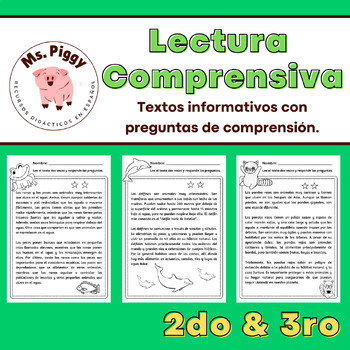 Preview of Lectura Comprensiva con Preguntas de Comprensión