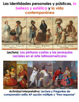 Preview of Lectura: Las pinturas castas y las jerarquías de identidad en el arte latino