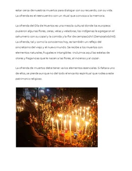 Lectura: Los elementos de un altar de Día de Muertos by Guillermo Soria