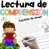 Comprensión lectora Historias de lectura de comprensión