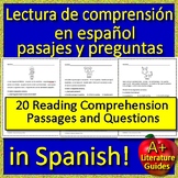 Spanish Reading Comprehension Passages and Questions Narra