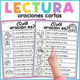 Lectura de oraciones | Spanish Reading Worksheets | Compre