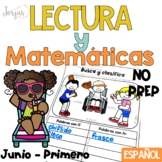 Lectura, escritura y matemáticas junio PRIMERO