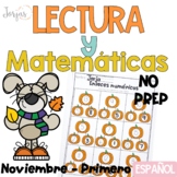 Lectura, escritura y matemáticas noviembre PRIMERO