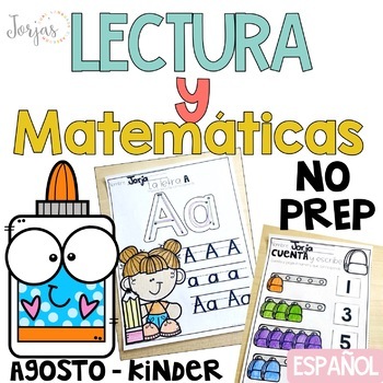 Independencia Agricultura referir Lectura, escritura y matemáticas para kinder - Kinder in Spanish NO PREP