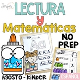 Lectura, escritura y matemáticas para kinder - Kinder in S