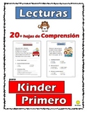 Spanish Reading Passages- Kinder/1st Grade (Lecturas en Es