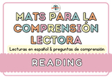Lecturas en espanol | Reading in Spanish | Comprehensive t