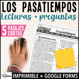 Lecturas informativas Spanish Reading Comprehension Passag