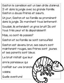 Lectures interactives-Les animaux de la jungle by Madame Deschenes