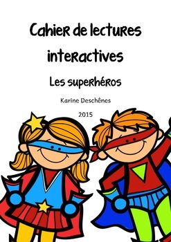 Preview of Lectures interactives- Les superhéros