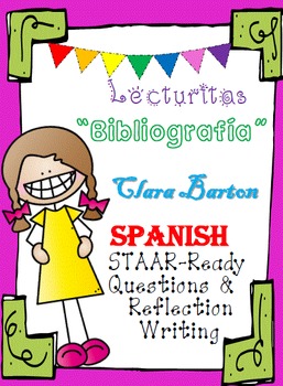 Preview of Lecturitas-SPANISH Biography of Clara Barton-NO PREP