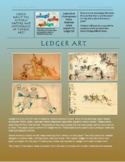 Native American Project: Ledger Art- A Pictographic Histor