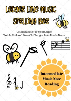 Preview of Ledger Line Music Spelling Bee